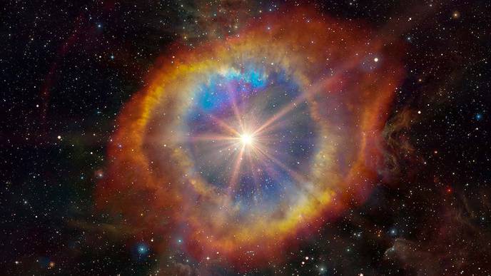 Exploding Stars Created the Calcium in Our Bones & Teeth