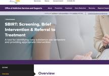SBIRT: Screening, Brief Intervention & Referral to Treatment